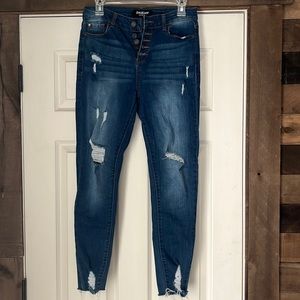 EnJean distressed jeans Size 9